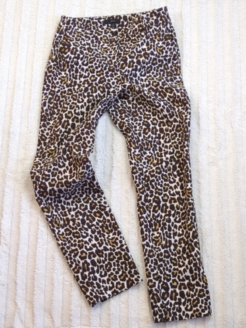 J Crew Leopard Print Pants